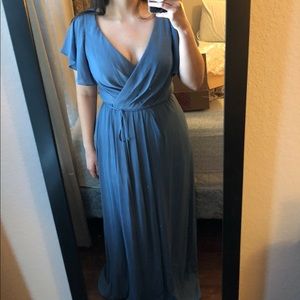 David’s bridal bridesmaids dress